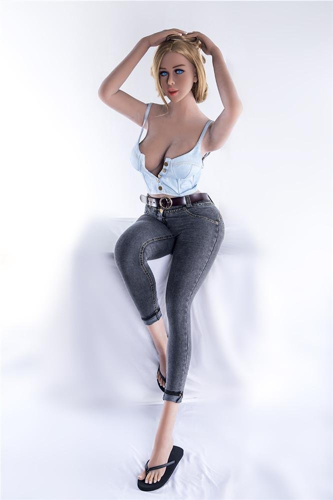 Rebecca - 170 cm TPE-sexdocka - Anpassningsbar