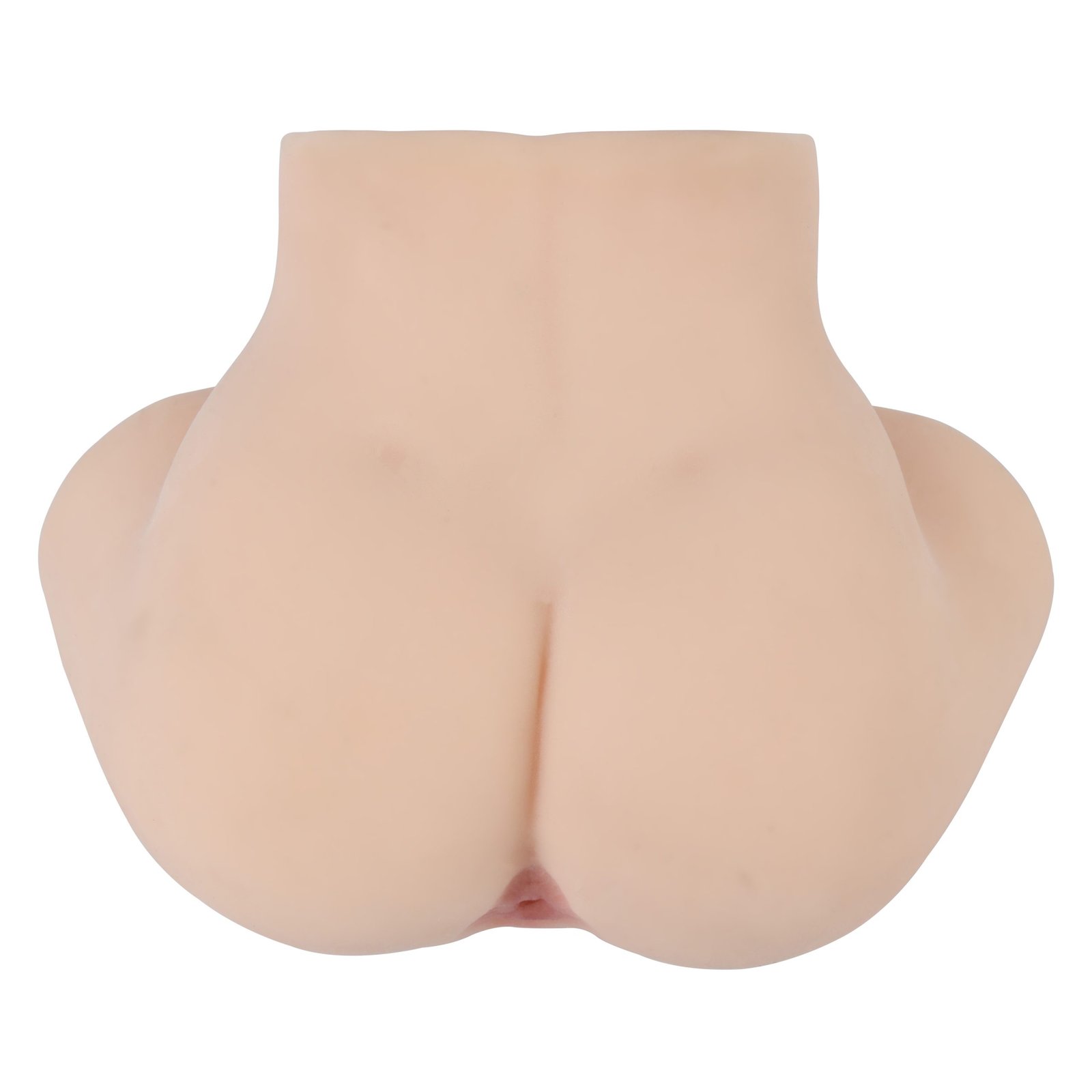 A4 TPE Färg flätor naturliga hud med vaginala och anal kapacitet