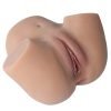A4 TPE Brun medel, hög gluteal med vaginala och anal kapacitet