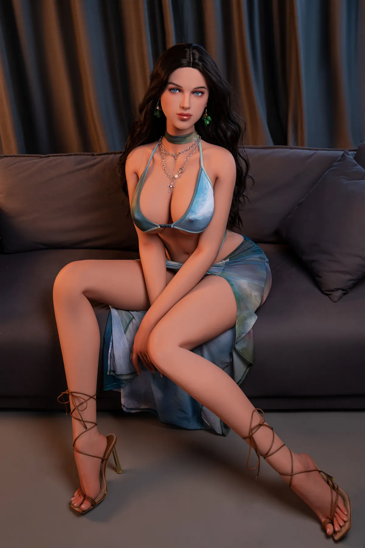 Tiphène - 168 cm silikondocka - Anpassningsbar