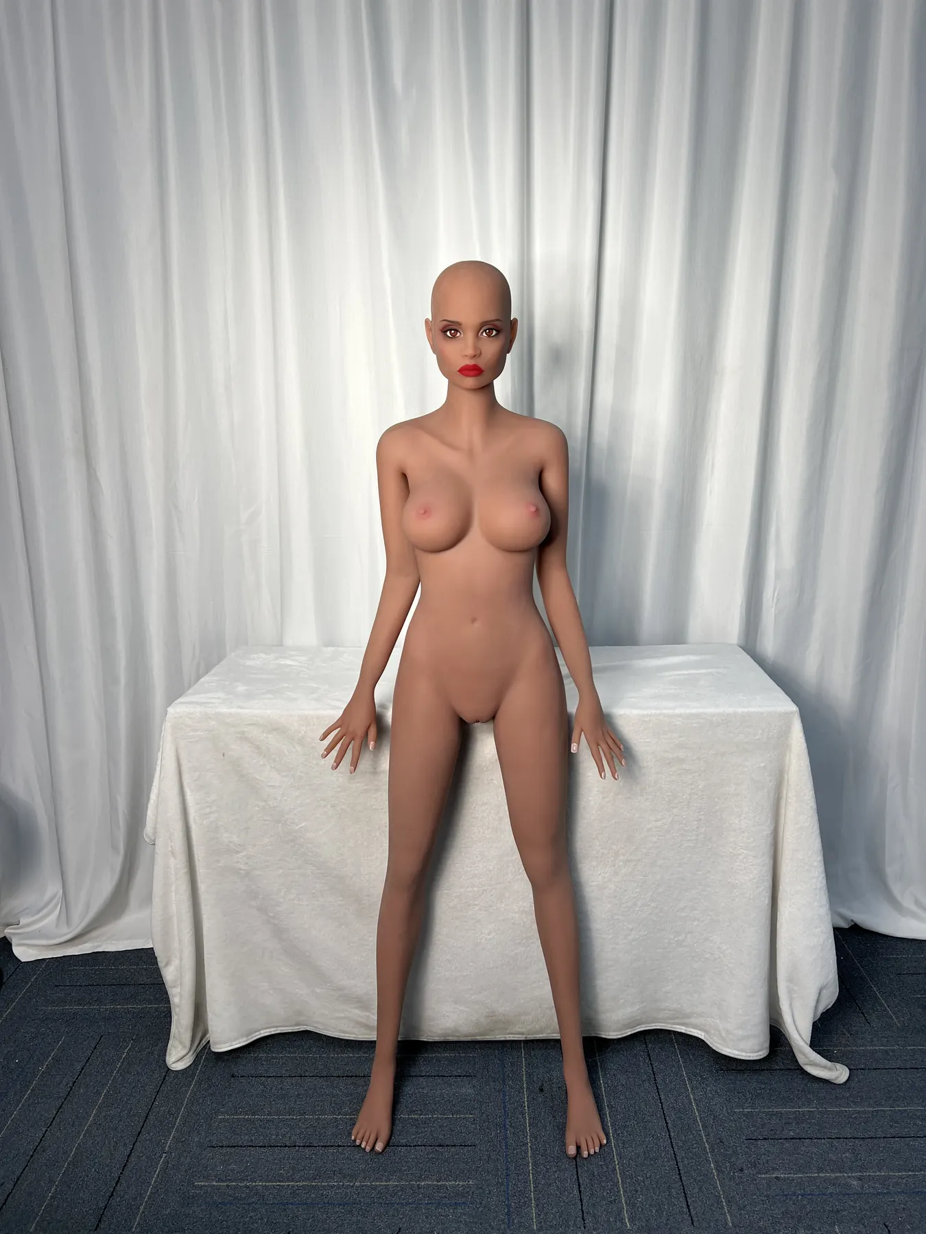 Perrine - 158 cm AiBei TPE-sexdocka - Anpassningsbar