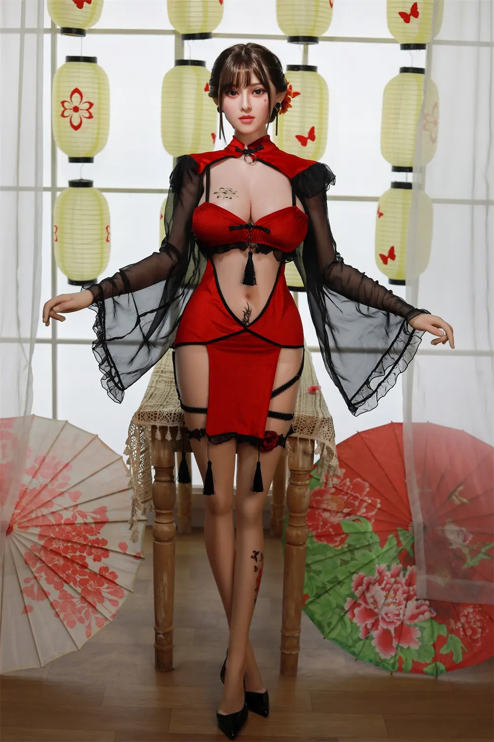 Bérénice Solier - 163 cm silikondocka - Anpassningsbar