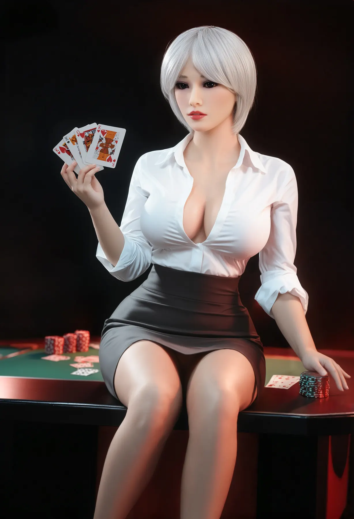 Maëlys Delorme - 169 cm silikondocka - Anpassningsbar