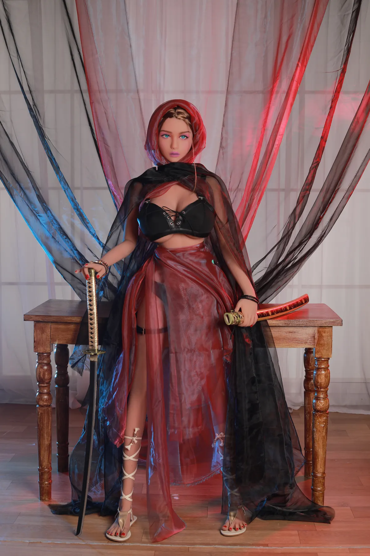Roseline Marceau - 165 cm TPE-sexdocka - Anpassningsbar