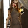 Brune Charpentier - 165 cm TPE-sexdocka - Anpassningsbar