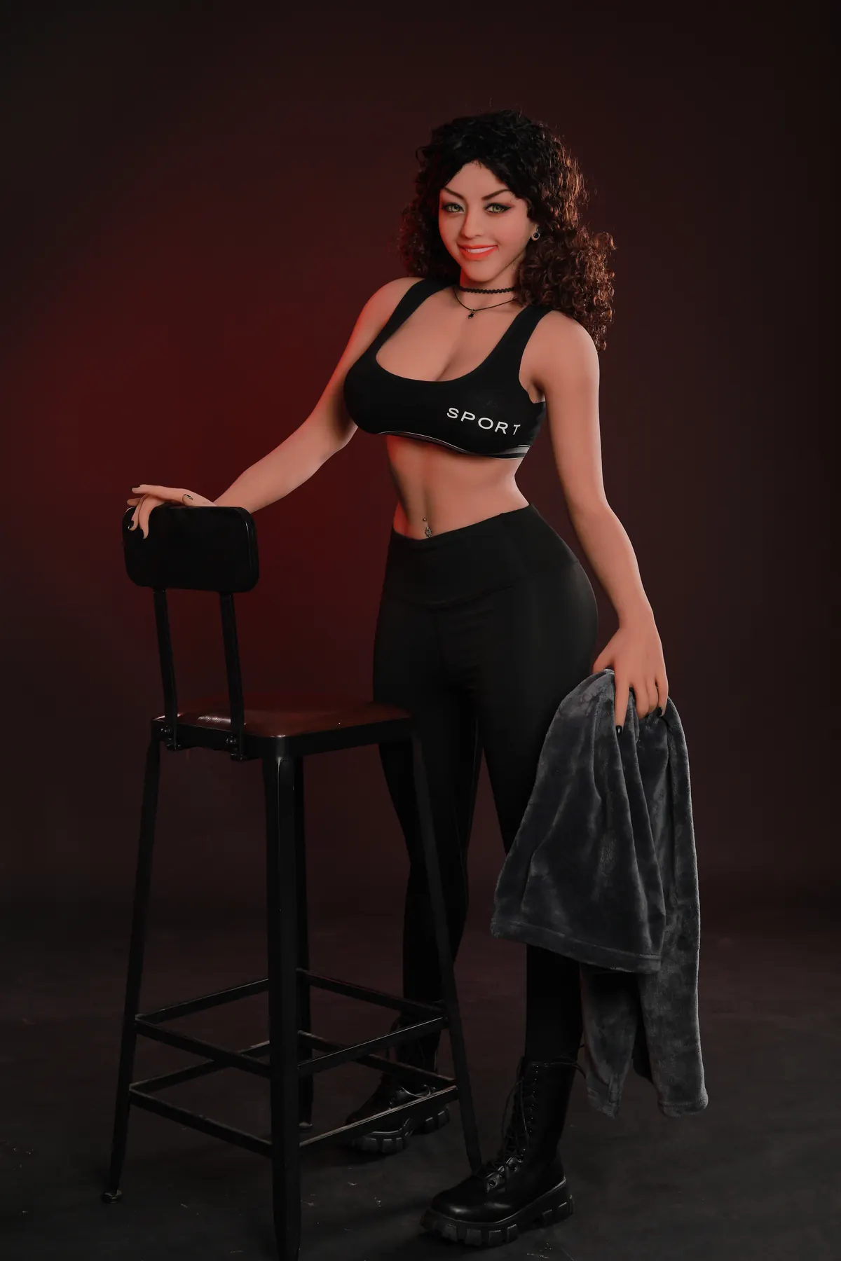 Roseline Darcet - 163 cm TPE-sexdocka - Anpassningsbar