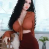 Blandine Montfaucon - 158 cm TPE-sexdocka - Anpassningsbar