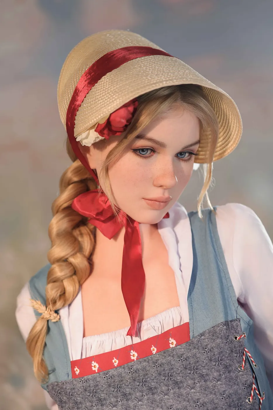 Mélisande Aubépine - 168 cm TPE-sexdocka - Anpassningsbar