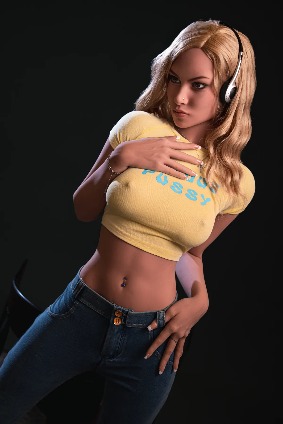 Tiphène Vallier - 169 cm silikondocka - Anpassningsbar
