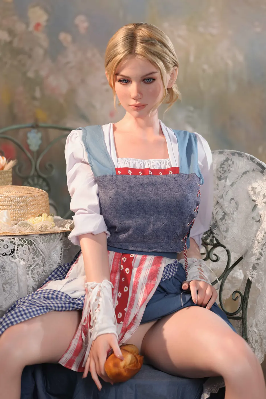 Mélisande Aubépine - 168 cm TPE-sexdocka - Anpassningsbar