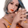 Perrine - 158 cm AiBei TPE-sexdocka - Anpassningsbar