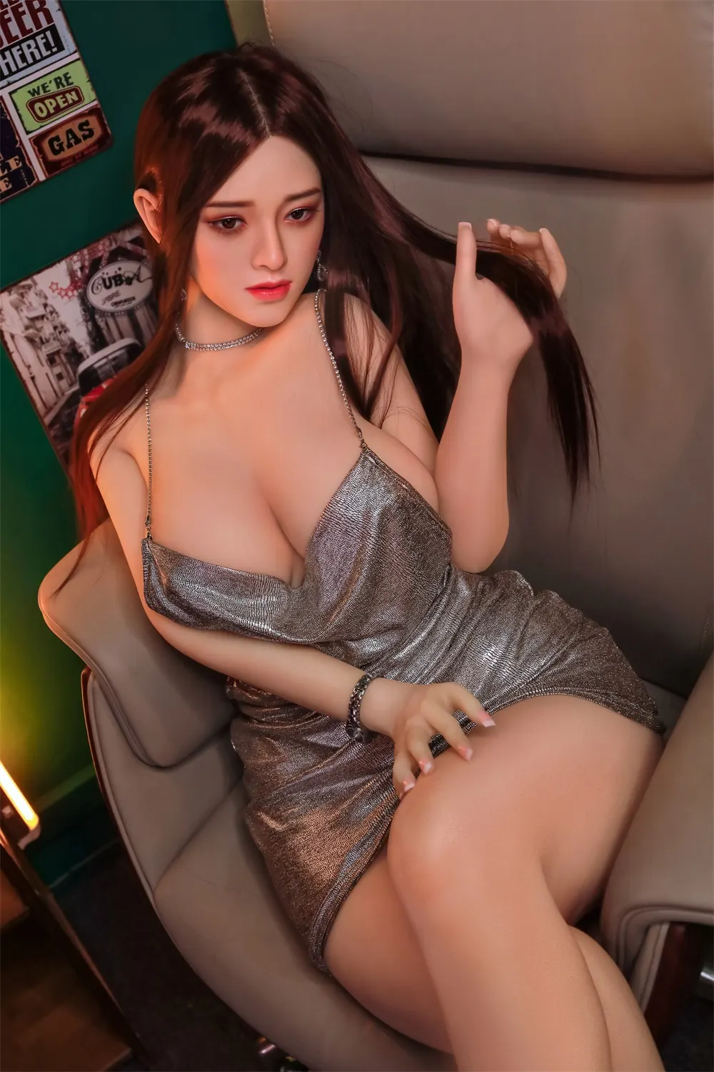 Nolwenn Aubépine - 155 cm TPE-sexdocka - Anpassningsbar