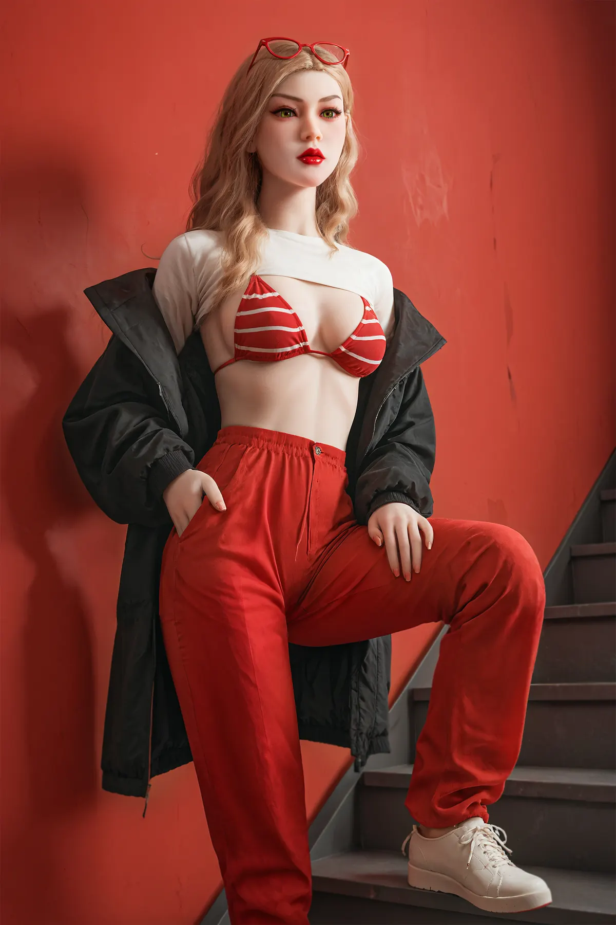 Maïwenn Delorme - 169 cm silikondocka - Anpassningsbar