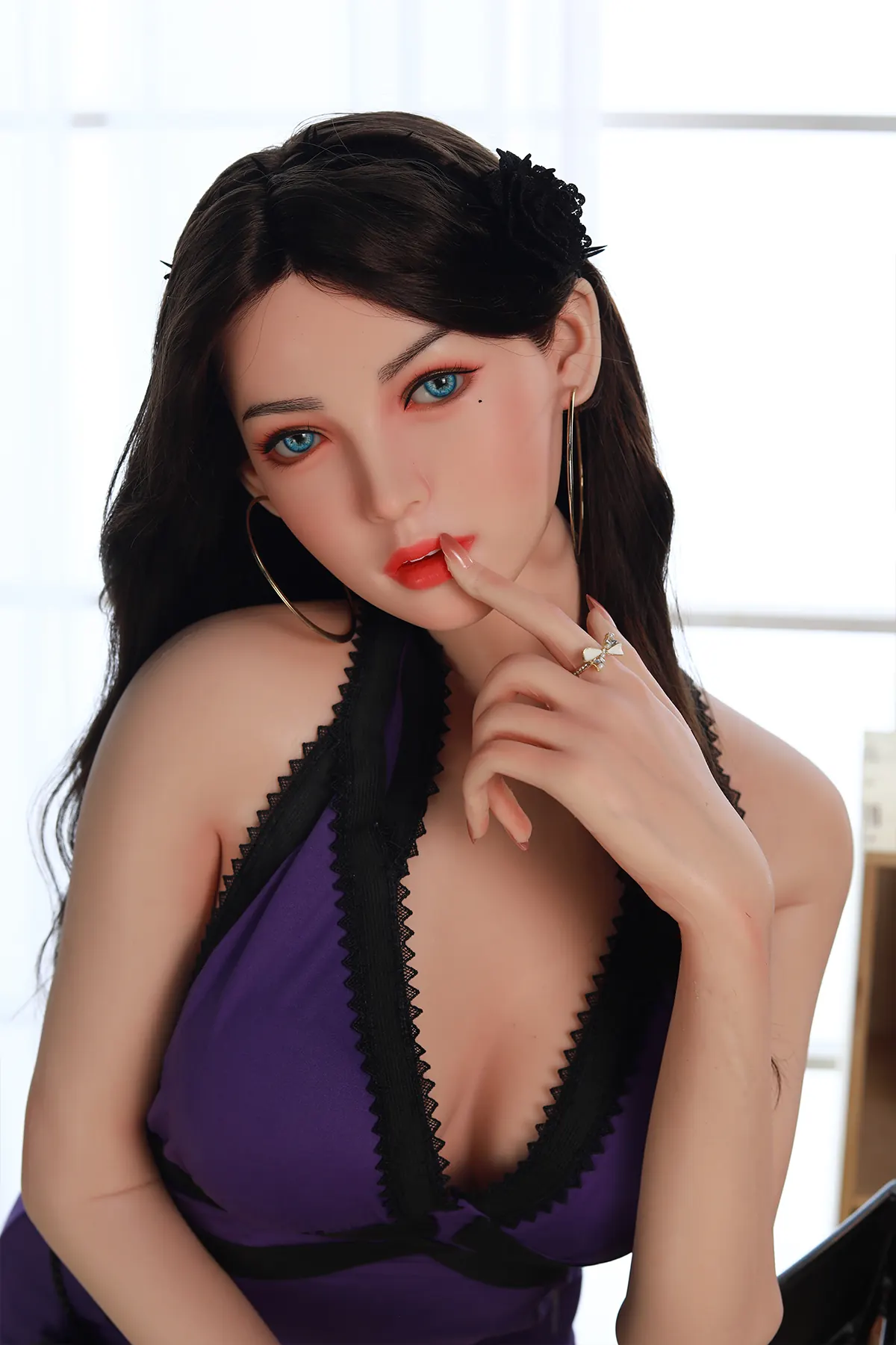 Sidonie - 158 cm AiBei TPE-sexdocka - Anpassningsbar