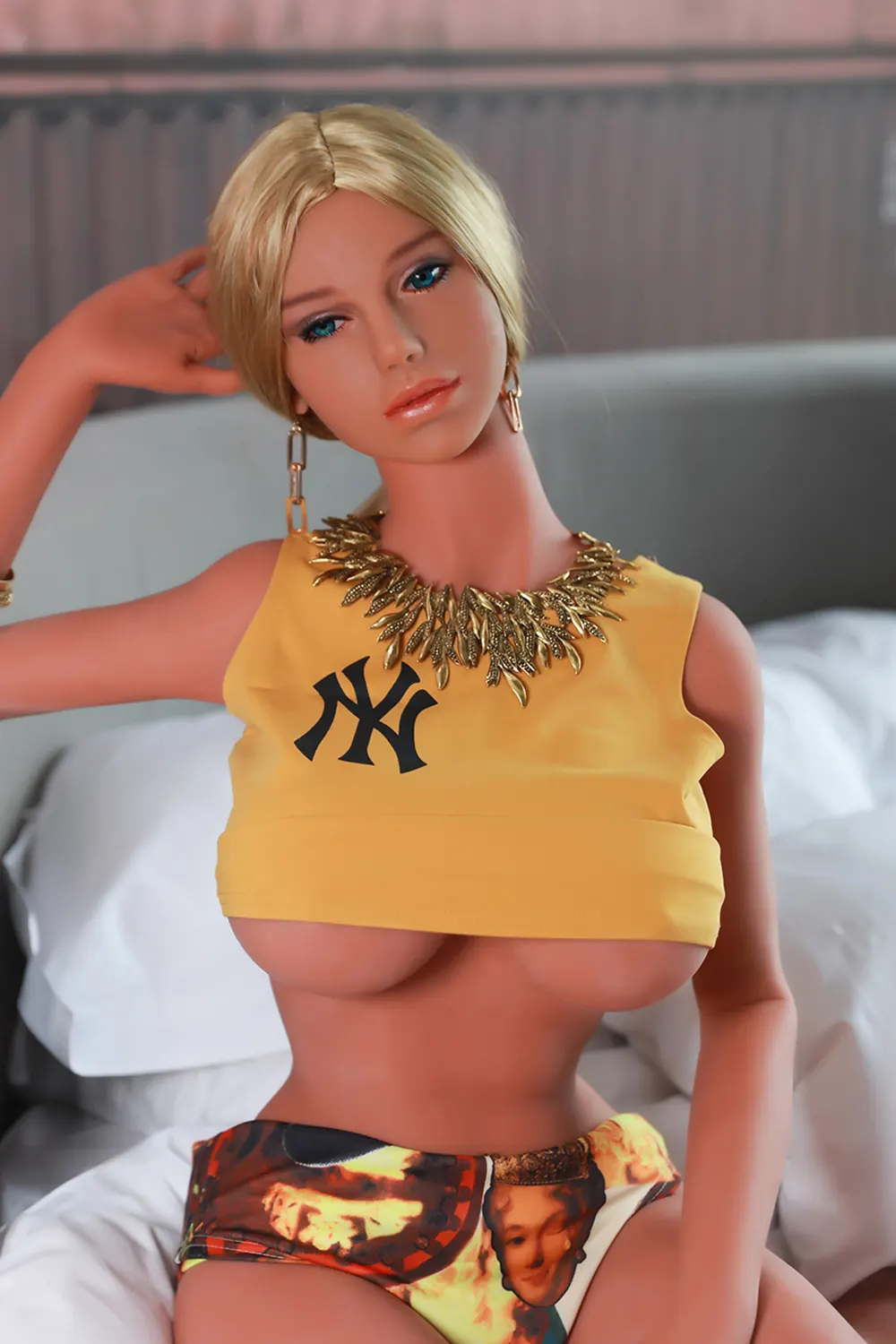 Flavie Estier - 148 cm TPE-sexdocka - Anpassningsbar