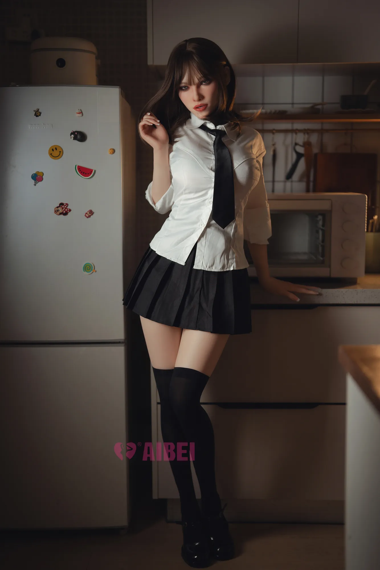 Ondine - 158 cm AiBei silikondocka, rörlig ROS-käke - Anpassningsbar