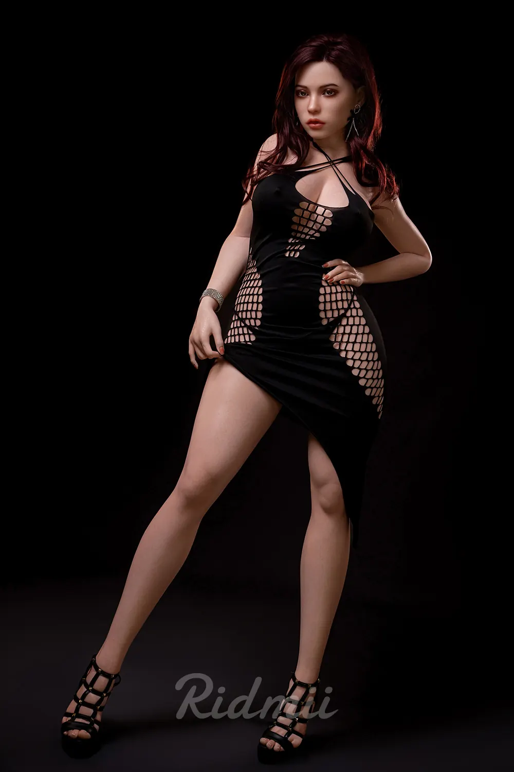 Lorena - 168 cm RIDMII TPE-sexdocka, rörlig ROS-käke - Anpassningsbar