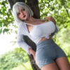 Danica - 161 cm RIDMII TPE-sexdocka, rörlig ROS-käke - EU-lager