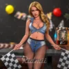 Tessa - 152 cm RIDMII TPE-sexdocka, rörlig ROS-käke - Anpassningsbar