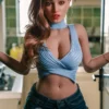Ailish - 164 cm RIDMII TPE-sexdocka, med AI - Anpassningsbar