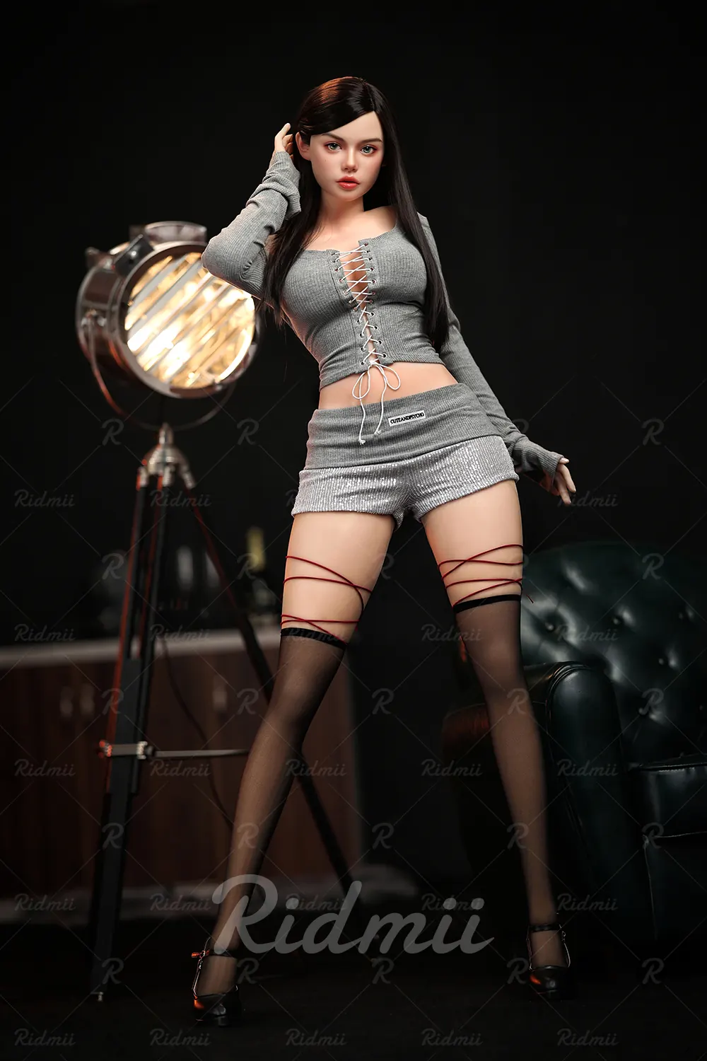 Fiora - 164 cm RIDMII TPE-sexdocka, rörlig ROS-käke - EU-lager