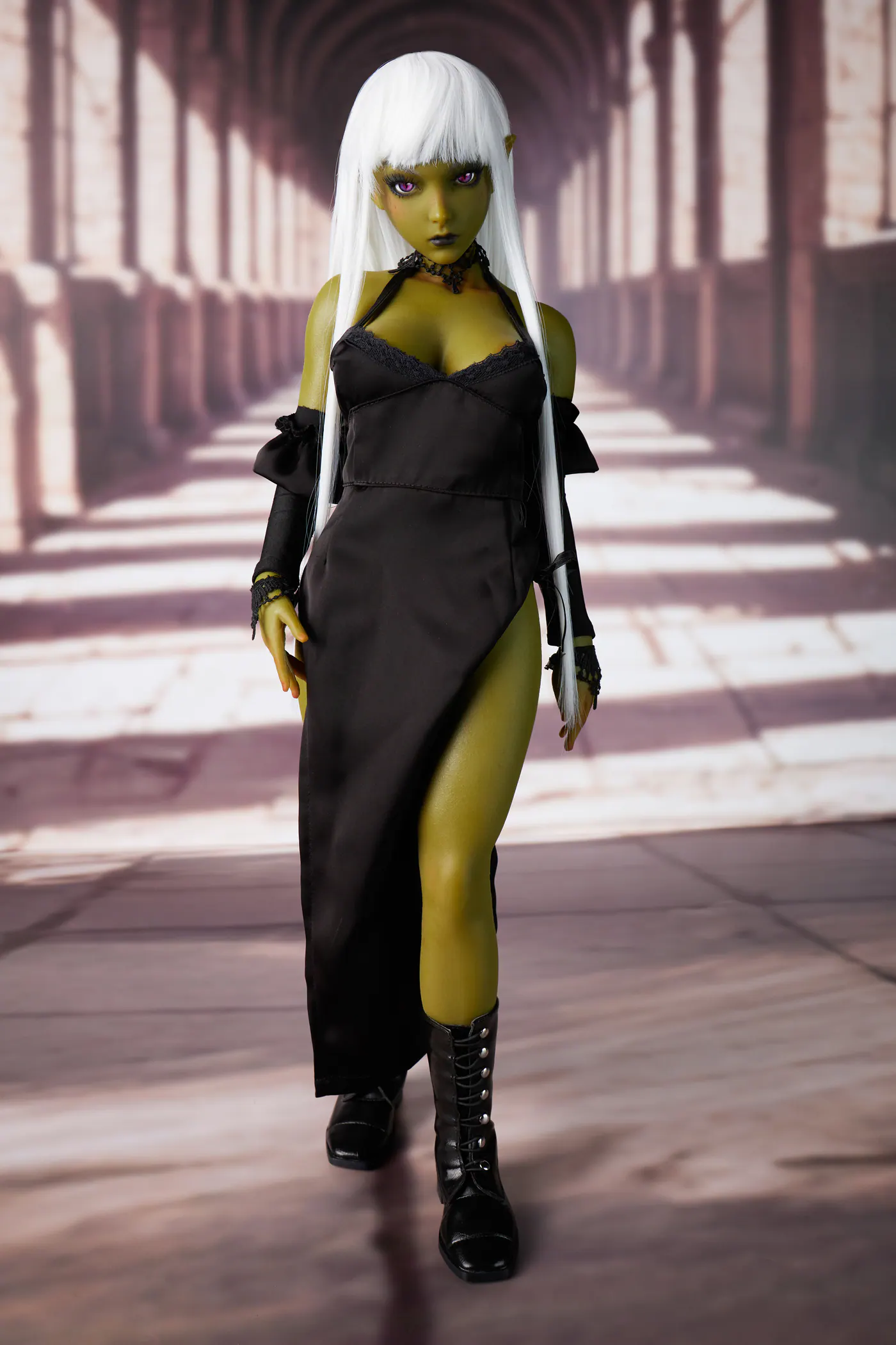 Momoko Si60 L - silikondocka - Anpassningsbar, CLM-SI60L-MOMOKO-OLIVE