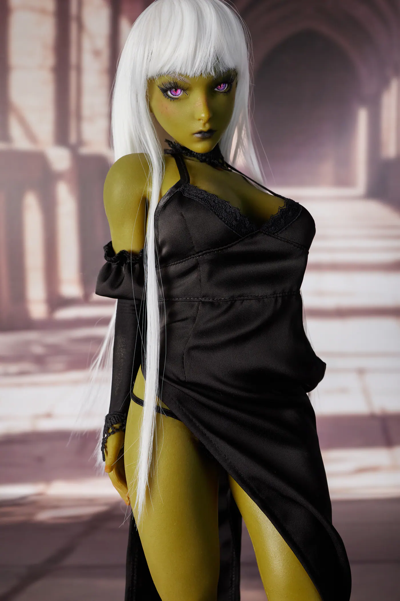 Momoko Si60 L - silikondocka - Anpassningsbar, CLM-SI60L-MOMOKO-OLIVE