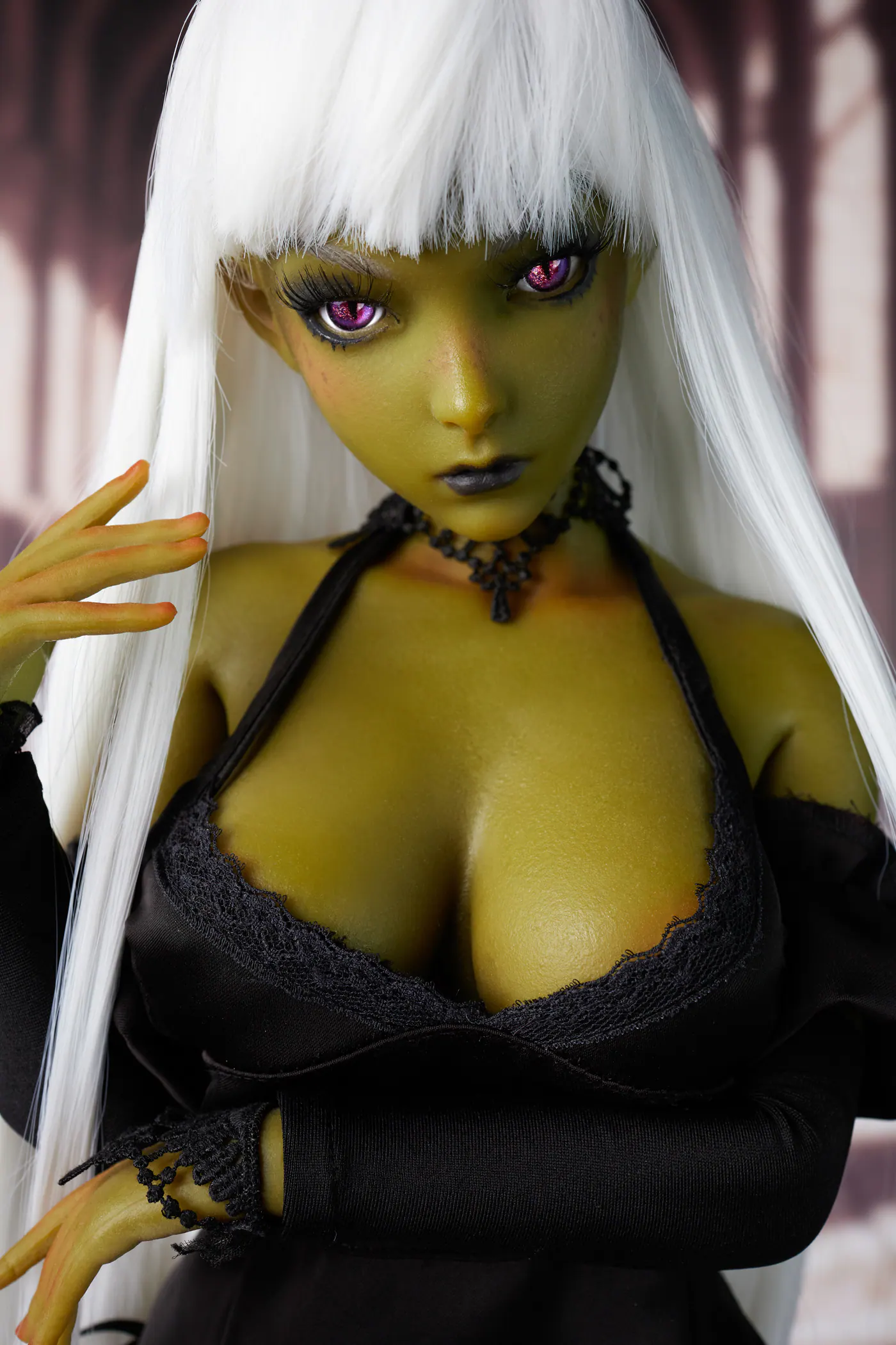 Momoko Si60 L - silikondocka - Anpassningsbar, CLM-SI60L-MOMOKO-OLIVE
