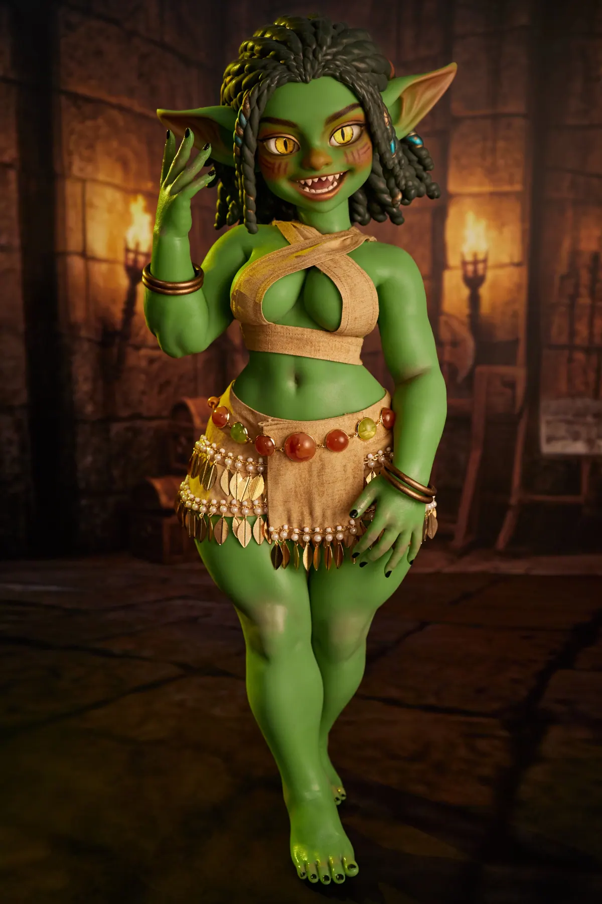 Kaela verte Si70 AT - anime-sexdocka - Anpassningsbar
