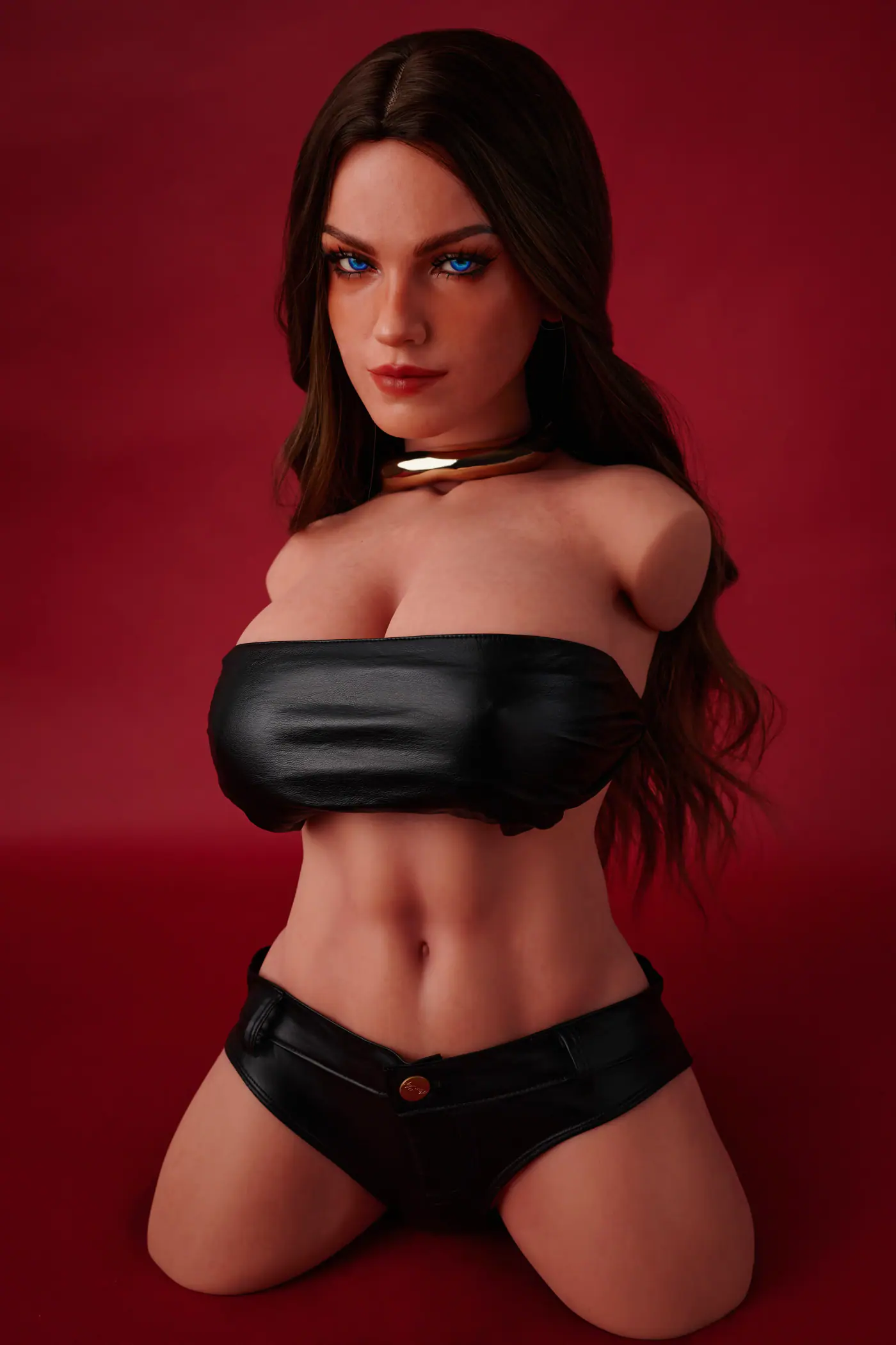 Emma noir - silikondocka
